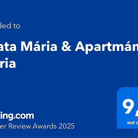 Chata Maria & Apartmany Maria Prosiek Εξωτερικό φωτογραφία